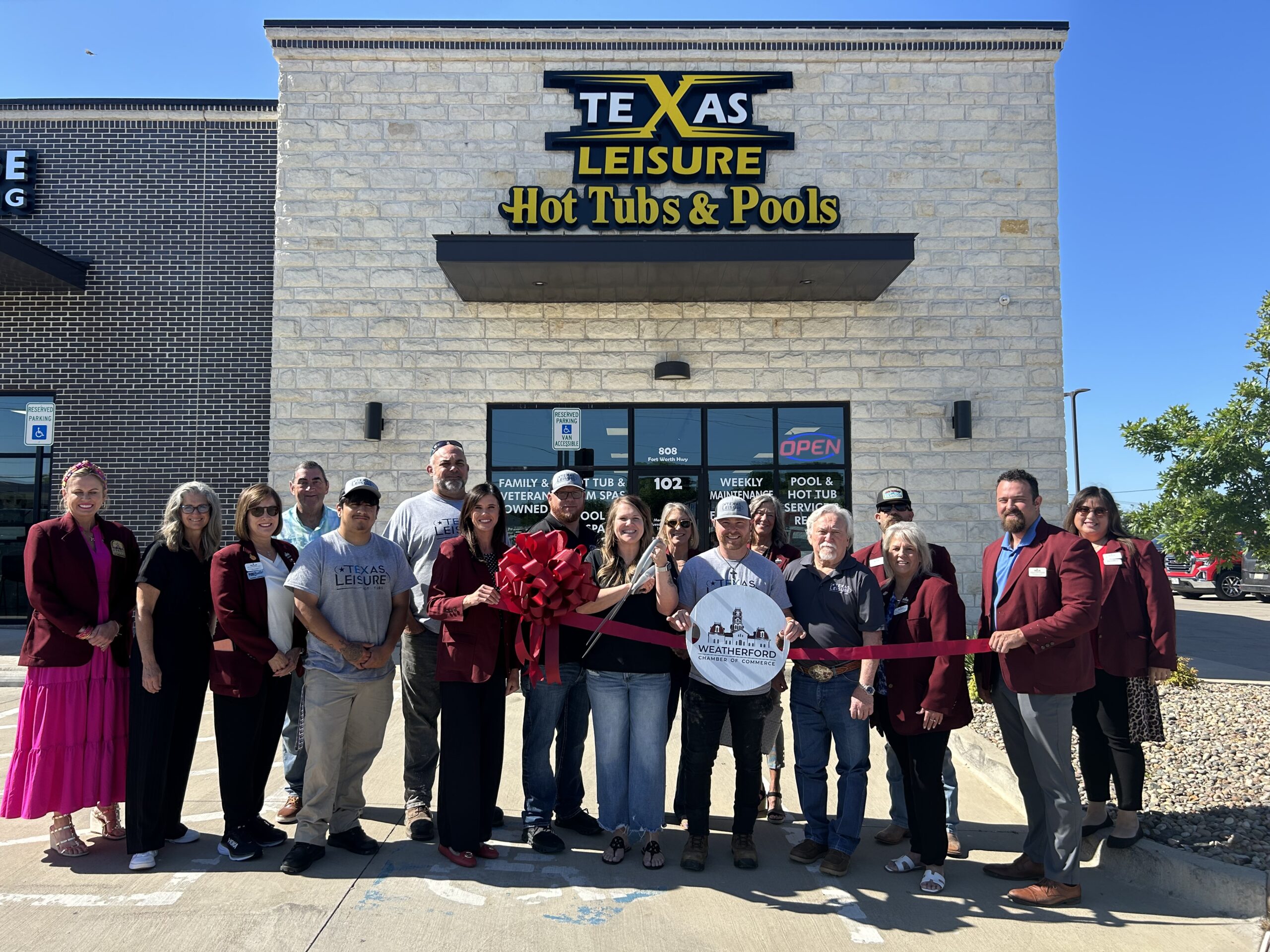 Weatherford Chamber of Commerce Ribbon Cutting